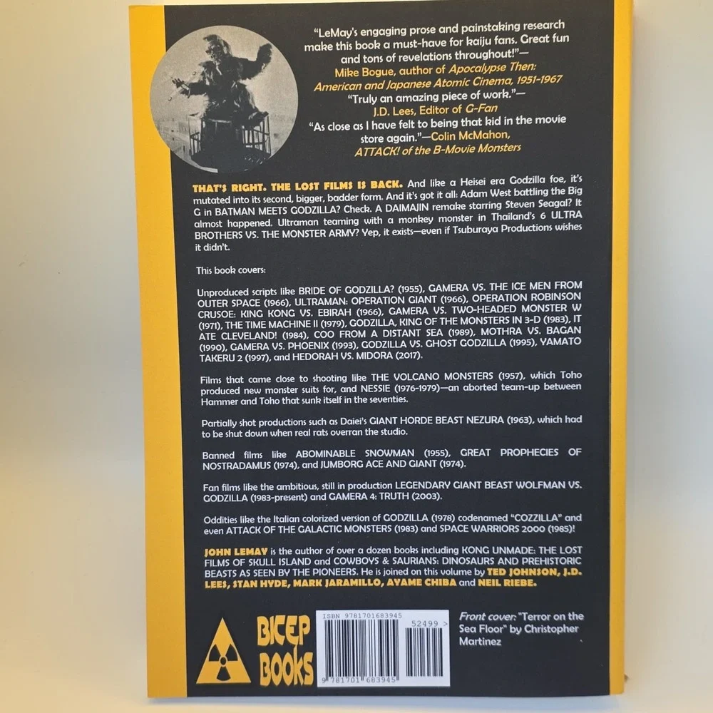 The Big‎ Book of Japanese Giant Monster Movies The Lost Films Mutated Edition